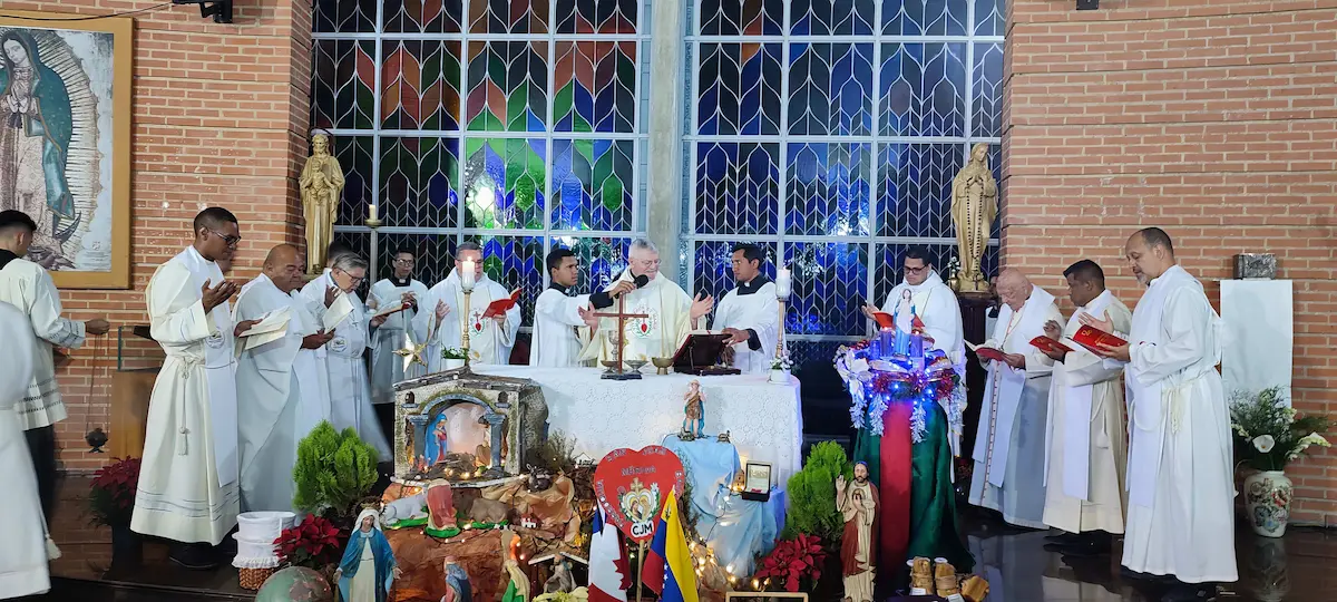 Celebración eucarística del centenario en Venezuela