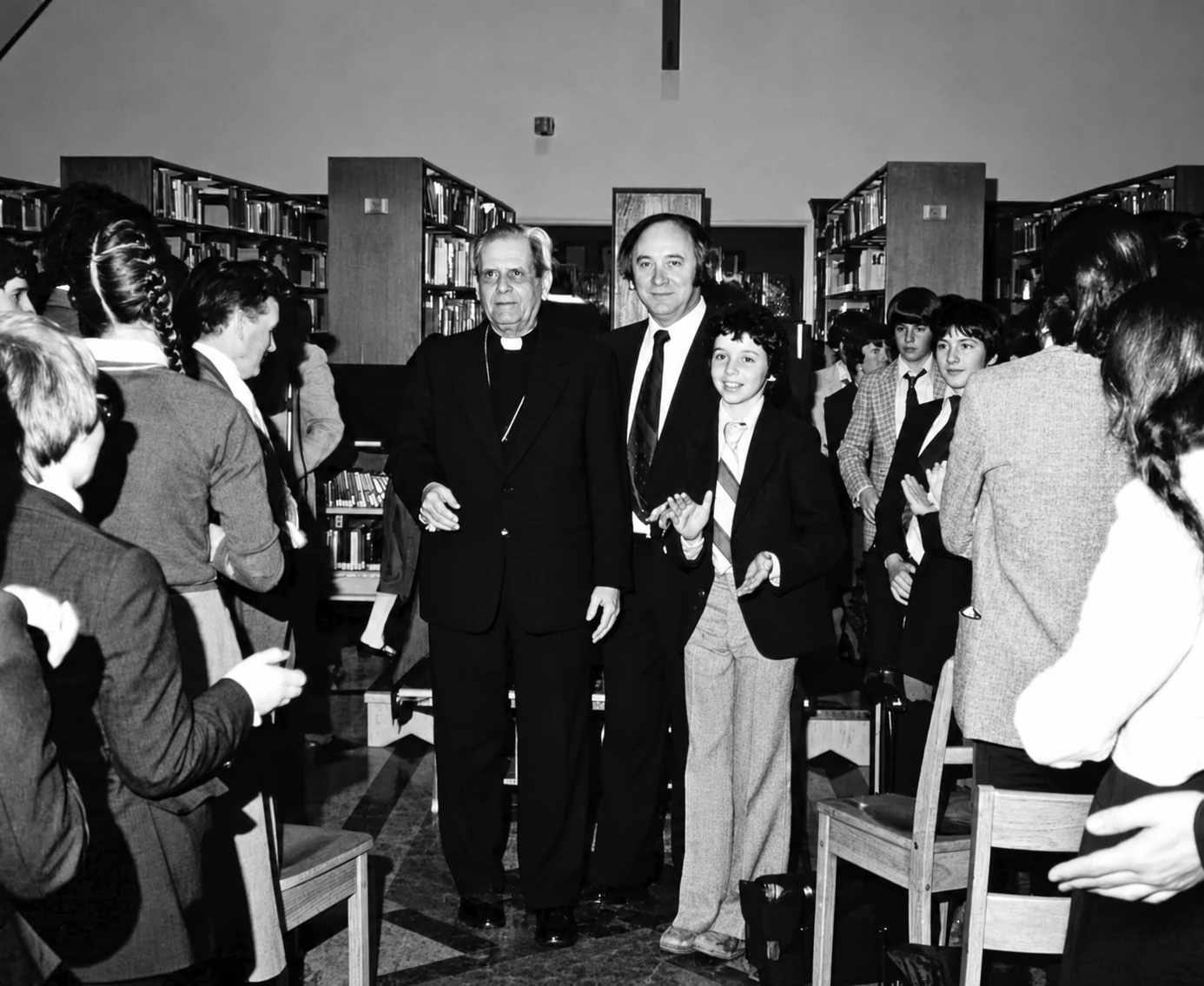 Visita del cardinale Léger nel 1978
