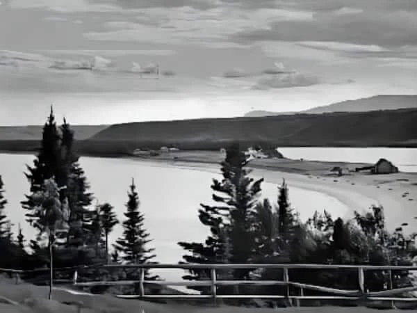 Landscape at Rivière-Pentecôte