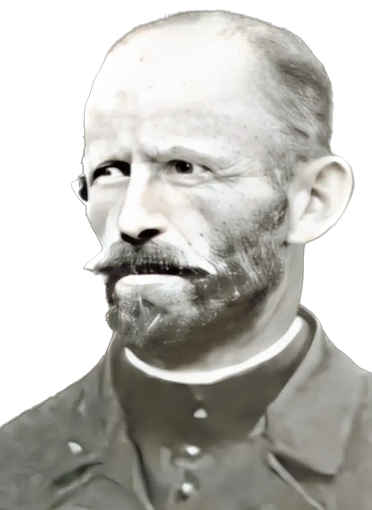 Portrait d’archives du Père Pierre-Marie Brochard