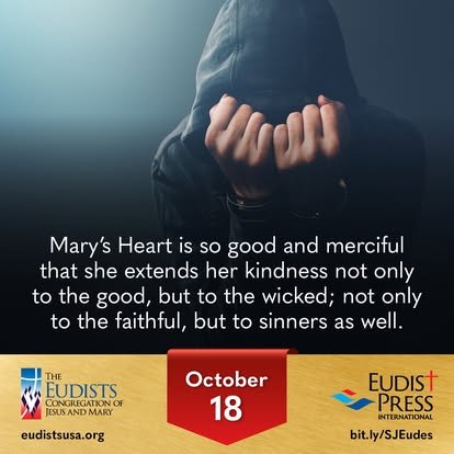 Image du 18 octobre : la miséricorde du Cœur de Marie